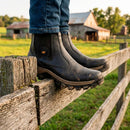 Kit de Bota Masculina Adventure de Cuero Legítimo y Suela Antideslizante +4 REGALOS: Billetera, Sombrero, Cinturón y Vaso Térmico